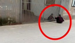 Tình bạn giữa 2 cụ già bị ngăn cách bởi chiếc cửa sắt khiến nhiều người rưng rưng cảm động