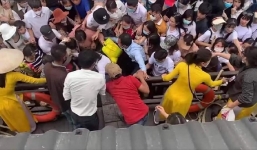 Chùa Tam Chúc chen chúc như 'ong vỡ tổ' dịp cuối tuần: Đại diện BQL khu danh thắng lên tiếng