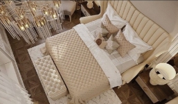 Lệ Quyên khoe phòng ngủ lộng lẫy như cung điện trong căn biệt thự triệu đô mới tậu 