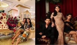 Đứng chung khung hình với người mẹ xinh đẹp, chị em Tiên Nguyễn lại khiến dân tình trầm trồ