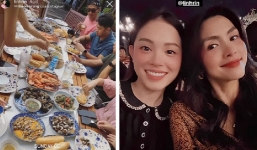 Hà Tăng đãi tiệc ốc cuối tuần như nhà hàng, hội bạn triệu đô thi nhau xuýt xoa