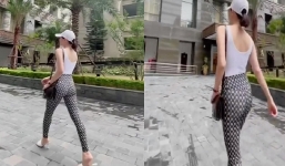 Lệ Quyên bị dân tình phản ứng khi đăng clip thả dáng một cách hơi thô thiển