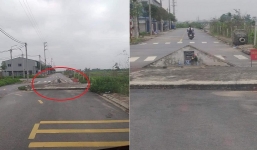 Mộ tổ mọc lên giữa đường khiến nhiều người tự hỏi: 'Thế này đi kiểu gì đây?'