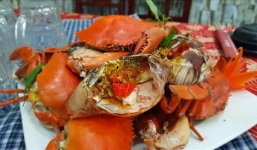 Sắp đến ngày nghỉ lễ 30/4, giá cua gạch tăng cao kỷ lục