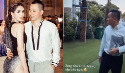 Vũ Khắc Tiệp 'gạ gẫm' Ngọc Trinh xây siêu biệt thự triệu đô sau khi ra mắt bố mẹ vợ tương lai