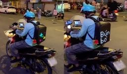 Đi làm vì đam mê, anh shipper 'chịu chơi' nhất Việt Nam đầu tư combo công nghệ khiến dân tình nhìn mà thèm