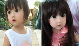 Bé gái xinh như thiên thần khiến nhiều cặp vợ chồng chỉ muốn đẻ ngay con gái