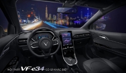 Nội thất ô tô điện VinFast VF e34 và hệ thống điều hòa lọc cả bụi mịn có gì khác biệt?