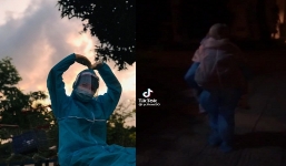 Nữ sinh viên 19 tuổi kể lại thời điểm cõng cụ bà F1 trong khu cách ly gây xúc động