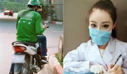 Tài xế xe ôm công nghệ từ chối nhận tiền của nữ bác sĩ vì sợ 'có tội' với Tổ quốc