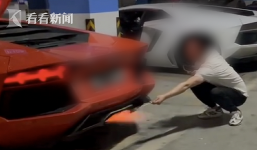 Mang siêu xe Lamborghini ra nướng thịt, thanh niên chơi trội đốt mất gần 2 tỷ đồng