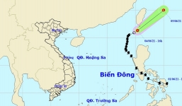 Bão số 1 suy yếu thành áp thấp nhiệt đới, miền Bắc sắp hứng đợt mưa to sau nắng nóng
