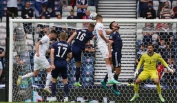 Kết quả bảng D EURO 2020: Patrik Schick lập siểu phẩm giúp CH Séc soán ngôi 'Tam Sư'