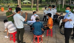 3 người bị phạt tiền triệu vì tập thể dục trong ngày đầu TP.HCM thực hiện Chỉ thị 16