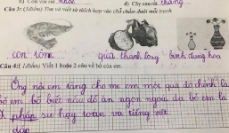 Cô nhóc lớp 2 làm văn tả bố khiến mẹ và chị gái đọc xong muốn 'sang chấn tâm lý'