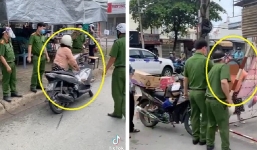 Không đeo khẩu trang, người phụ nữ lớn tiếng đòi thông chốt cách ly để đi tìm con