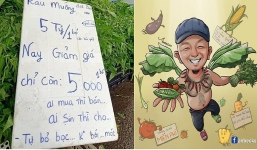 Phản ứng đáng khen của anh bán rau có vẻ ngoài xù xì nhưng trái tim ấm áp khi được ngỏ ý tặng tiền