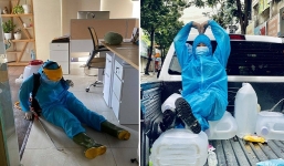 Tâm sự xúc động của 'bóng hồng' tình nguyện viên tham gia biệt đội chống dịch ở TP.HCM