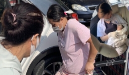 Được cán bộ tại chốt kiểm dịch giúp đỡ 'mẹ tròn con vuông', gia đình sản phụ đặt tên con là ‘Công An’