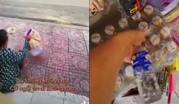 Thấy cụ bà vô gia cư ngồi ăn trước cửa nhà, chủ cửa hàng tạp hoá có hành động khiến tất cả cảm kích