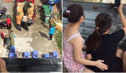 Dàn fan nữ thì thụt hóng các anh bộ đội đi giao đồ ăn còn hơn cả phim Hậu duệ mặt trời