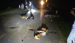 Nhiều xe máy tông nhau trong đêm Trung thu khiến 5 người tử vong, 3 người nhập viện