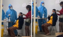 Cô gái thua cả đứa trẻ lên ba khi lấy dịch xét nghiệm Covid-19 khiến nhiều người ức chế