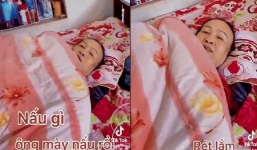 Thương vợ vì trời lạnh, cụ ông có hành động khiến ai nấy đều phải xuýt xoa