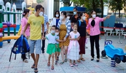 TP HCM: Hơn 1 triệu học sinh từ nầm non đến lớp 6 đi học trở lại sau 9 tháng ở nhà