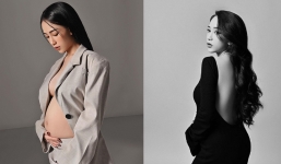 Con gái Minh Nhựa khoe dáng sau khi mang bầu lần 2, nhan sắc ai cũng trầm trồ