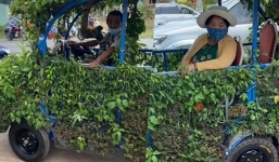 Chiếc xe độc đáo nhất Tây Ninh: Trông đẹp với mát thật nhưng nhiều người chẳng dám lên ngồi