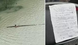 'Nghẹt thở' cảnh người đàn ông cứu cô gái nhảy cầu tự tử vỉ buồn chuyện tình cảm