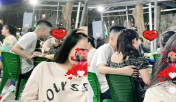 Chồng lén lút 'chim chuột' bồ ngay sau lưng vợ tại bàn ăn khiến dân tình xôn xao