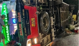 Nguyên nhân vụ xe giường nằm gây tai nạn thảm khốc khiến 4 người thiệt mạng ở Ninh Bình