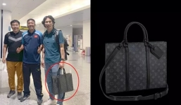 Ra sân bay về nước, HLV Gong Oh Kyun khiến nhiều người trầm trồ vì độ chịu chơi của mình