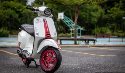 Tuyệt tác Vespa độ đẹp hoàn hảo khiến người xem phải 'đứng hình'