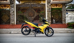 Yamaha Exciter 'biến hình' cực sáng tạo với dàn chân không độc nhất vô nhị