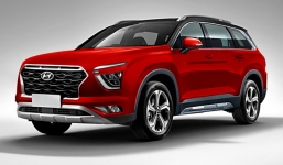 Hyundai lộ SUV 7 chỗ mới toanh ngang ngửa Huyndai Santa FE, cạnh tranh với Toyota Rush