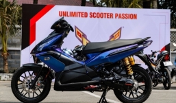 Honda Air Blade bất ngờ xuất hiện màu sơn độc lạ khiến giới chơi xe cũng phải trầm trồ