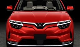Lộ diện hình ảnh SUV VinFast bản quốc tế: Thiết kế như bản Việt, động cơ điện, pin được sản xuất tại Việt Nam