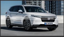 Tiếp tục rò rỉ hình thông tin về Honda CR-V 2023: Thay đổi mạnh mẽ trong diện mạo 