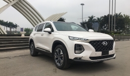 Thêm chiếc Hyundai Santa Fe biển VIP lên sàn xe cũ, vẫn nguyên vẹn chưa hề được lăn bánh