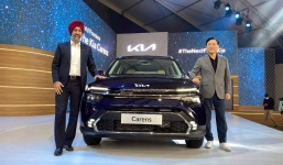 Cận cảnh Kia Carens 2022 mới ra mắt: Tân binh đáng gờm đủ sức vượt mặt Mitsubishi Xpander