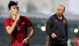 HLV Park Hang-seo đi tìm 'lời giải' cho 'bài toán' trung vệ lệch trái của U23 Việt Nam