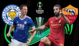 Trực tiếp Leicester vs AS Roma, link xem trực tiếp Leicester vs AS Roma: 02h00 29/04/2022