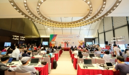 Chiêm ngưỡng Trung tâm báo chí 'xịn sò' phục vụ hàng nghìn nhà báo tại SEA Games 31