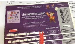 NÓNG: Vé mời lễ khai mạc SEA Games 31 xuất hiện công khai ở 'chợ đen' 