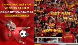 Chốt thời gian mở bán vé xem trận chung kết bóng đá nam SEA Games 31