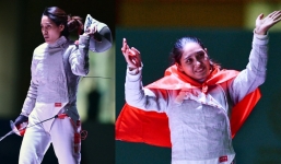 Vừa mới sinh con, nữ kiếm thủ Việt Nam dâng trào nước mắt khi giành HCV SEA Games