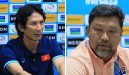 Họp báo U23 Việt Nam - U23 Thái Lan: HLV Gong Oh-kyun thận trọng, ông Srimaka giấu bài
